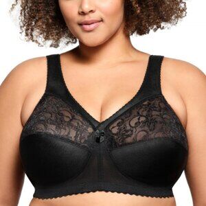 Glamorise Full Figure Plus Size MagicLift Wireless Support Bra **38G**